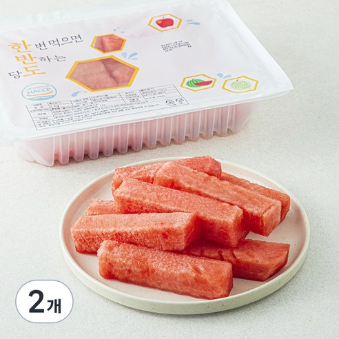 한반도 간편 수박, 2개, 1kg