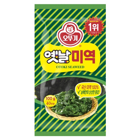 오뚜기 옛날 미역, 100g, 1개