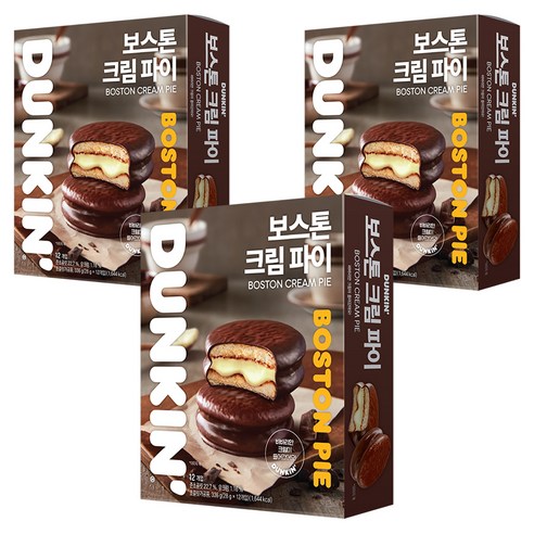 던킨도너츠 보스톤 크림 파이
