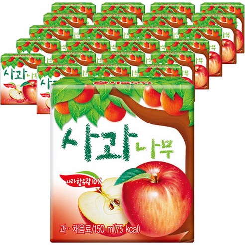 서울우유 사과나무, 150ml, 24개