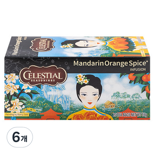 셀레셜시즈닝스 만다린 오렌지 스파이스, 2.75g, 20개입, 6개