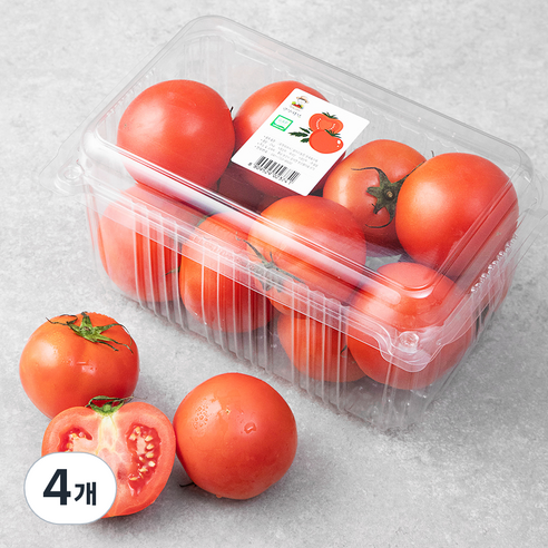 광식이농장 GAP 인증 완숙토마토, 2kg, 4팩