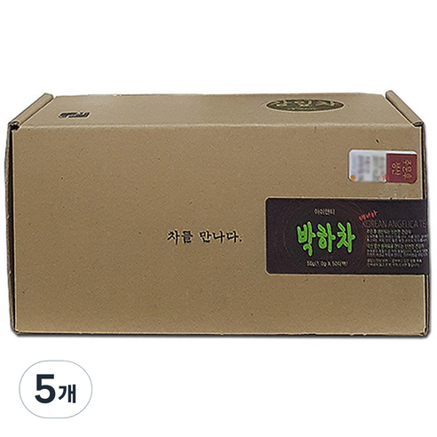 아이앤티 박하차, 1g, 50개입, 5개