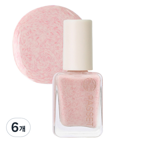 파셋 셀럽 네일컬러 폴리쉬 매니큐어, 85 앙고라로즈베이지, 7ml, 6개