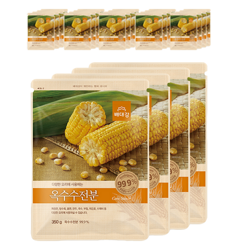 배대감 옥수수 전분, 350g, 24개