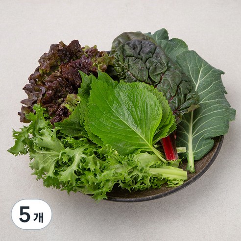 미니모둠쌈, 200g, 5개