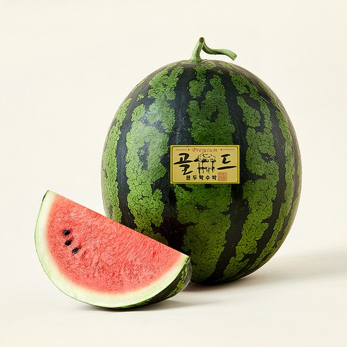 원두막 수박 골드, 6kg 이상, 1개