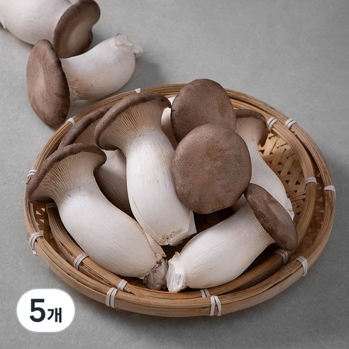 친환경 뿌리가 손질된 새송이버섯, 900g, 5개