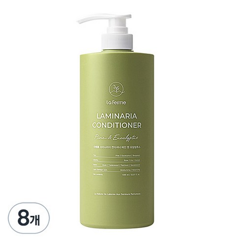라페름 라미나리아 컨디셔너 파인 앤 유칼립투스향, 8개, 1000ml