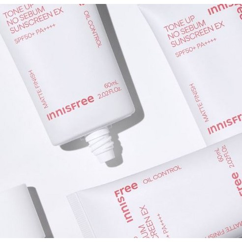 이니스프리 톤업 노세범 선스크린 EX SPF50+ PA++++, 6개, 60ml