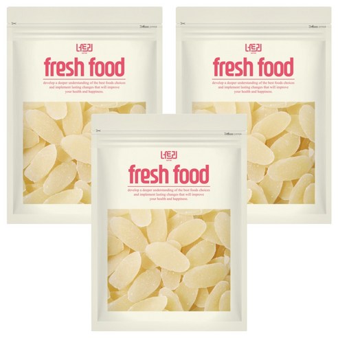 너트리 건파인애플, 500g, 3개