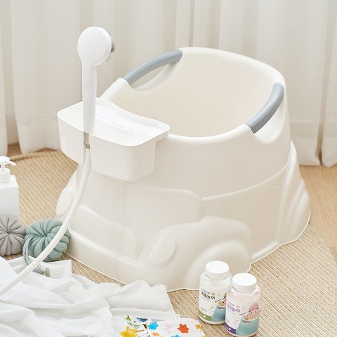 플라팜 허그붕붕 유아욕조로 아기와 함께하는 행복한 목욕 시간