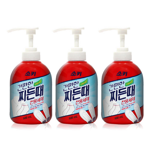 무궁화 소키 찌든때 전용 세제, 500ml, 3개