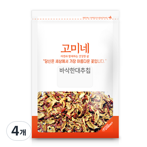 고미네 바삭한 대추칩, 100g, 4개