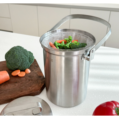 비블럭 올스텐 304 음식물 쓰레기통으로 냄새 걱정 없이 깔끔한 주방 완성!