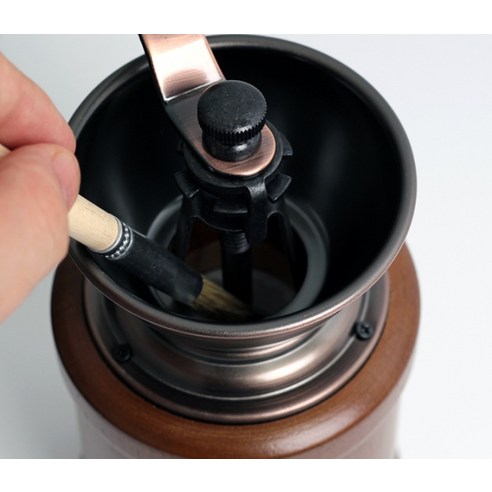 칼딘 원목 세라믹 핸드밀 KC-7: 커피 애호가를 위한 극상의 분쇄 경험