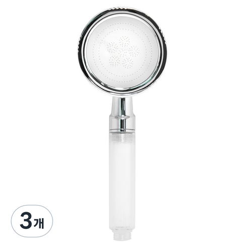 바스템 비클리어 필터 샤워기, 3개