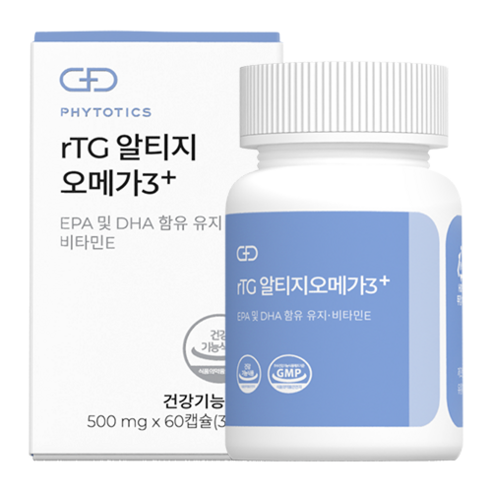 피토틱스 rTG 알티지 오메가3 플러스 30g, 60정, 1개