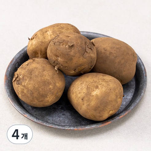 제주 친환경 감자, 1kg, 4개