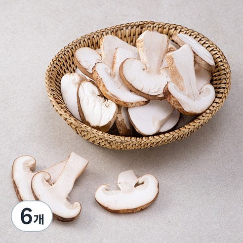 향표고 슬라이스, 150g, 6개