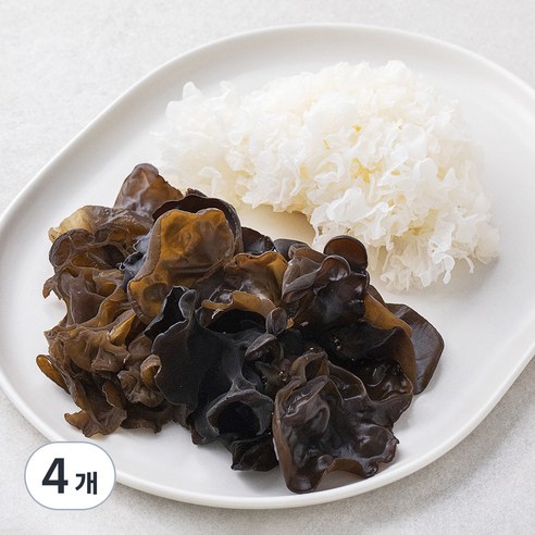 무농약 혼합 목이버섯, 200g, 4개