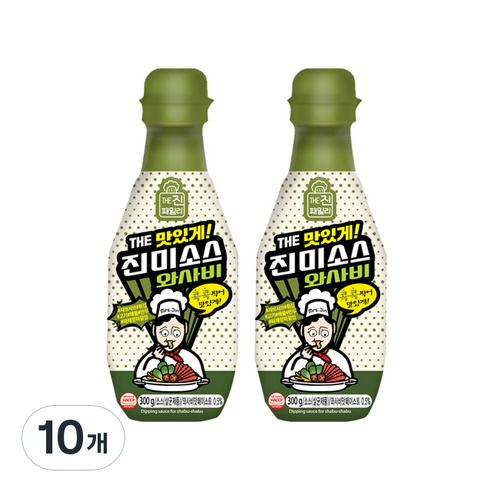 진미 소스 와사비, 300g, 10개