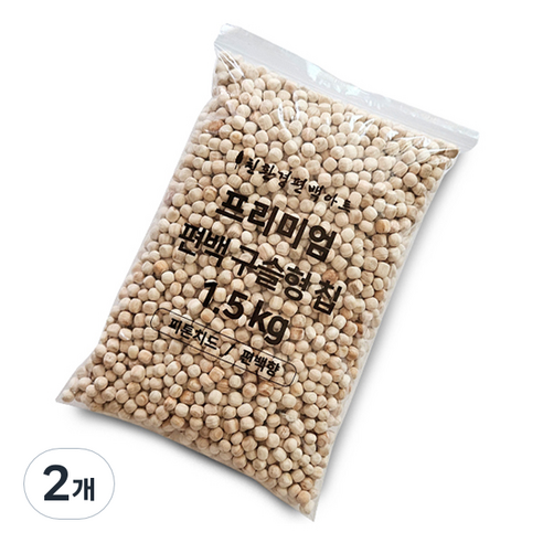 편백아트 프리미엄 편백 구슬형칩 혼합색상, 2개, 1.5kg