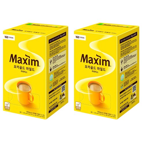맥심 모카골드 마일드 커피믹스