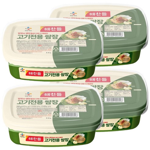 고기전용 쌈장, 200g, 4개