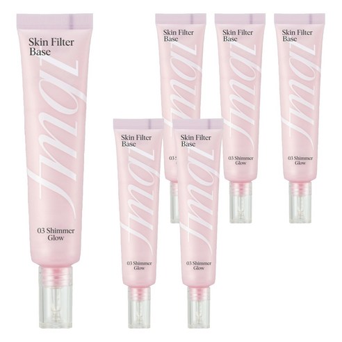 더페이스샵 에프엠지티 스킨 필터 베이스 CC 크림, 3호 쉬머글로우, 35ml, 6개