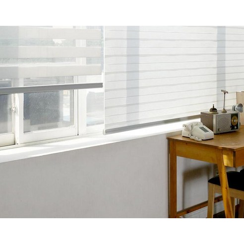 섬세한 빛 조절로 완성하는 아늑한 공간, 창안애 내츄럴 콤비블라인드