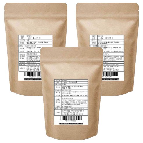 조은약초 볶은 우엉차, 400g, 1개입, 3개