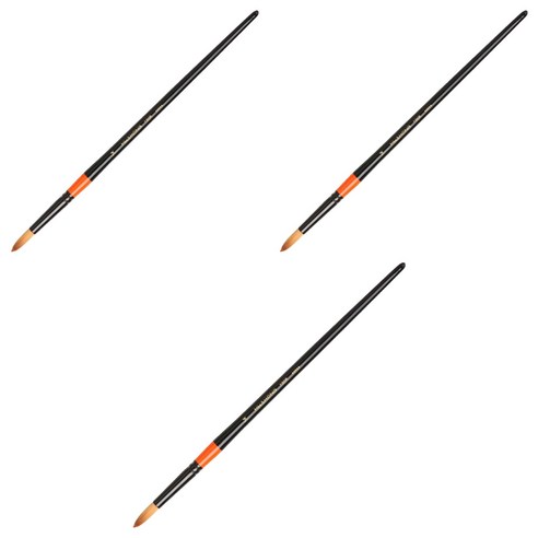 화홍 수채화붓 700, 14호, 3개