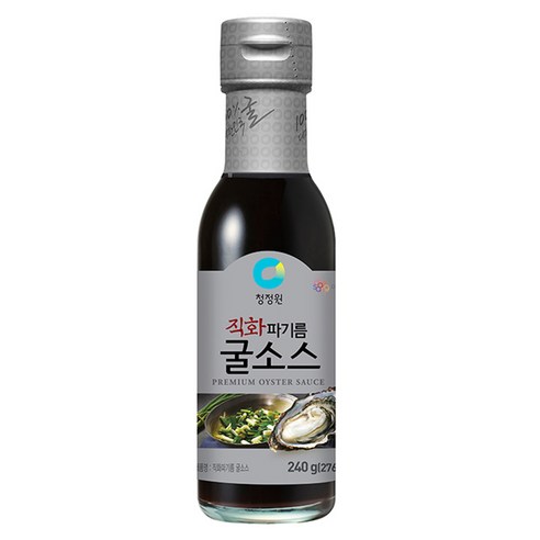 청정원 직화파기름 굴소스, 240g, 1개