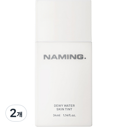 네이밍 듀이 워터 스킨 틴트 베이스 34ml SPF32 PA+++, 2개, ROSY
