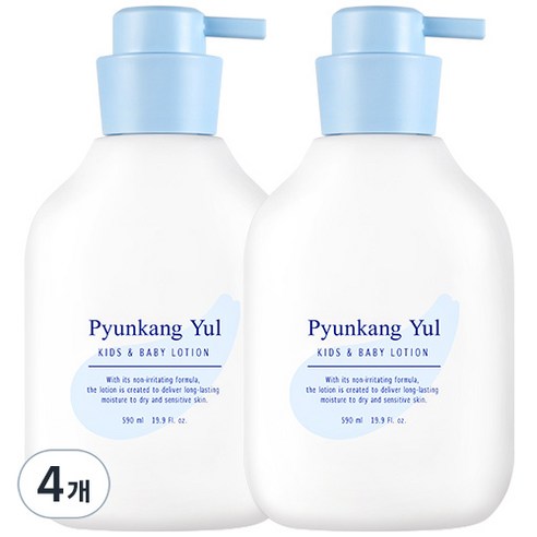 편강율 키즈 앤 베이비 로션 스위트 오렌지, 590ml, 4개