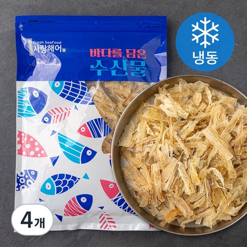 사랑해어 명엽채 (냉동), 300g, 4개