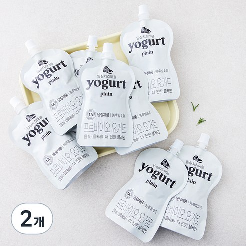 임실치즈마을 요거트 더 진한 플레인, 120ml, 1개입, 20개