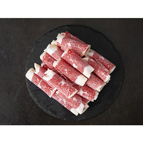 부드러운 식감과 풍부한 육즙의 프리미엄 곰곰 1등급 차돌박이