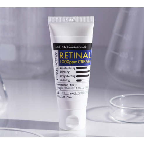 밤사이 피부 시간을 되돌리는 마법, 더마팩토리 레티날 나이트 크림