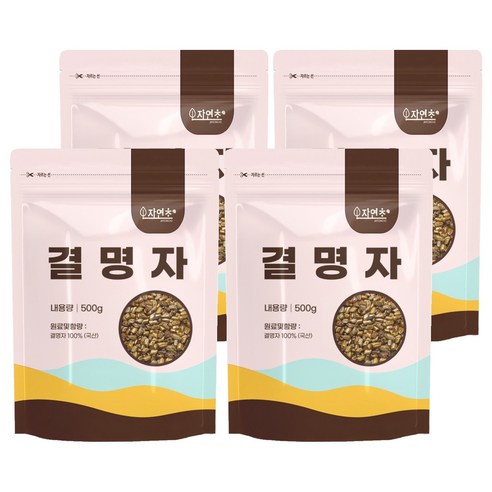 자연초 결명자, 500g, 1개입, 4개