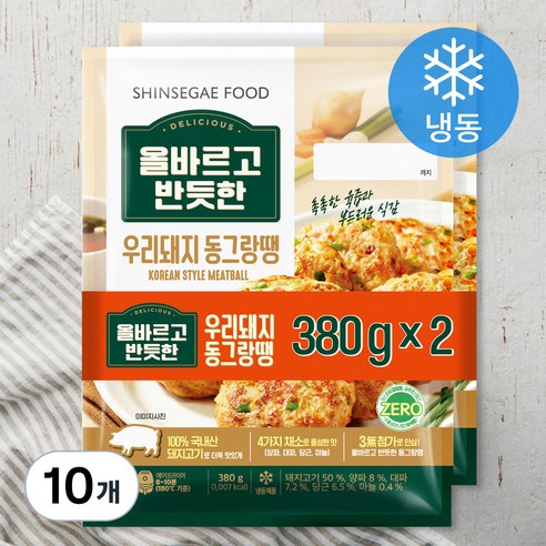 올반 동그랑땡 (냉동), 380g, 10개