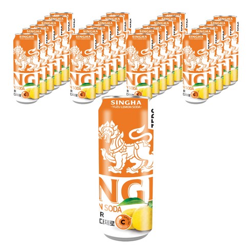 슈가로로 스파클링 레몬사이다, 350ml, 48개 레몬에이드제로 Best Top5 13 싱하유자레몬소다제로, 330ml, 24개