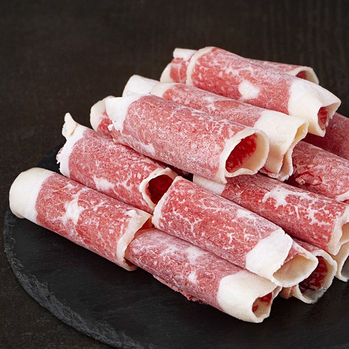 부드러운 식감과 풍부한 육즙의 프리미엄 곰곰 1등급 차돌박이