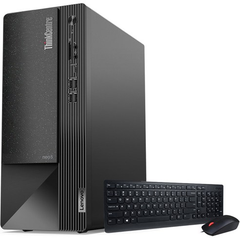 레노버 데스크탑 11SES00R00 ThinkCentre neo 50t Gen 3 (i7-12700 WIN11 Home RAM 4GB SSD 256GB) + USB 키보드 + 마우스, 기본형