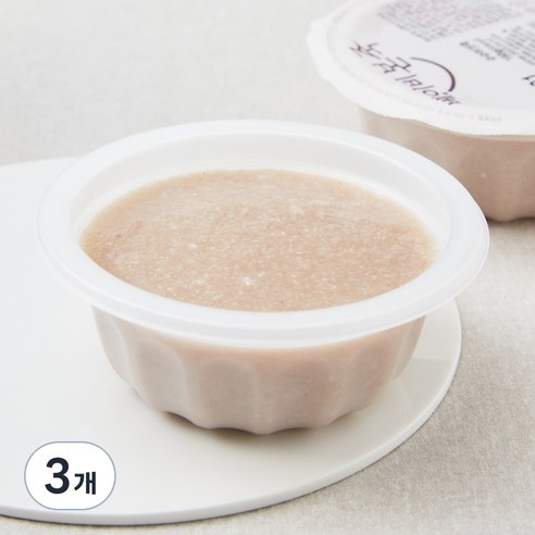 베이비본죽 수수버섯죽 이유식 중기, 160g, 3개