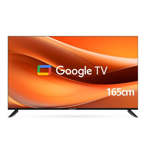 티비  와이드뷰 4K UHD 구글3.0 스마트 TV, 165cm, WGE65UT1, 벽걸이형, 방문설치