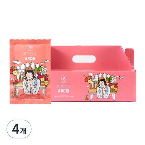 푸릇담 젊은농부 ABC즙 30p, 3L, 4개