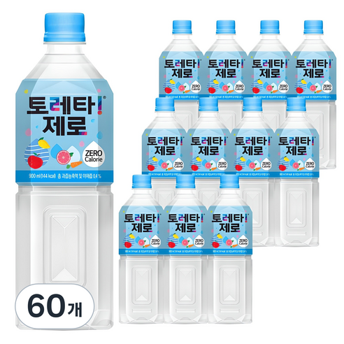 토레타 제로 이온음료, 900ml, 60개