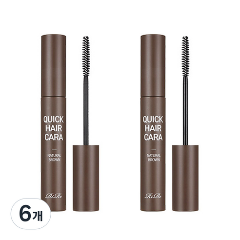 리르 퀵 헤어 카라 10g, 내추럴브라운, 6개